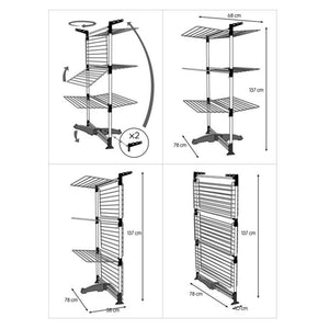 Tomado metaltex droogrek toren model 40mtr ciclone designo droogtoren