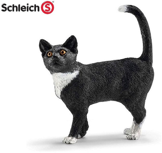 Schleich zwarte kat. 5 cm. 3+