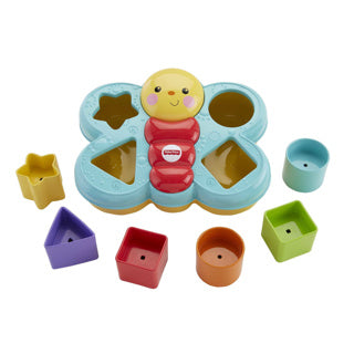 Afbeelding laden in galerijviewer, Fisher-price vormsorteerder vlinder | 2 stuks
