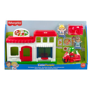 Afbeelding laden in galerijviewer, Mattel fisher price little people pizzeria
