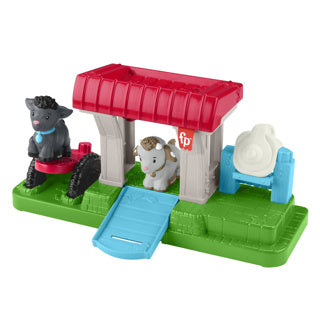 Afbeelding laden in galerijviewer, Fisher price lp voer speel geiten weid
