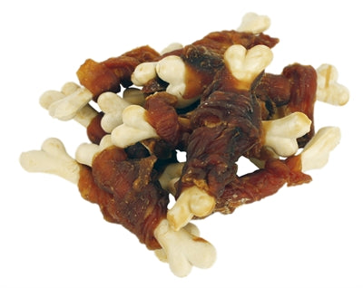 Afbeelding laden in galerijviewer, Wanpy Oven-roasted chicken jerky calcium bone twists
