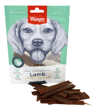 Afbeelding laden in galerijviewer, Wanpy soft oven-roasted lamb jerky slices
