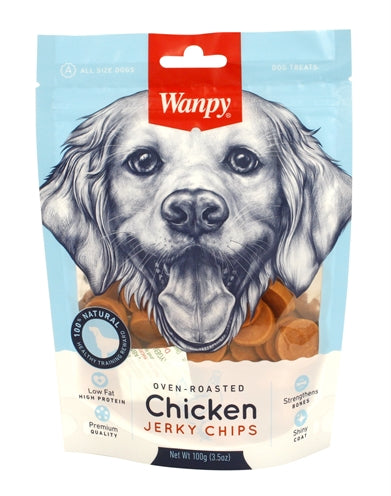 Afbeelding laden in galerijviewer, Wanpy Oven-roasted chicken jerky chips
