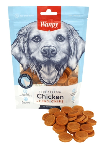 Afbeelding laden in galerijviewer, Wanpy Oven-roasted chicken jerky chips
