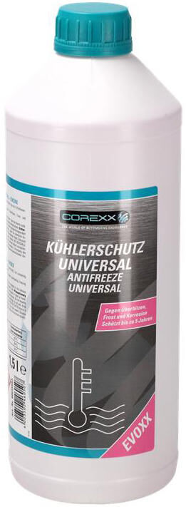 Afbeelding laden in galerijviewer, Corexx radiatorbeschermingsmiddel uni evoxx anti-freeze 1.5 l universal evoxx
