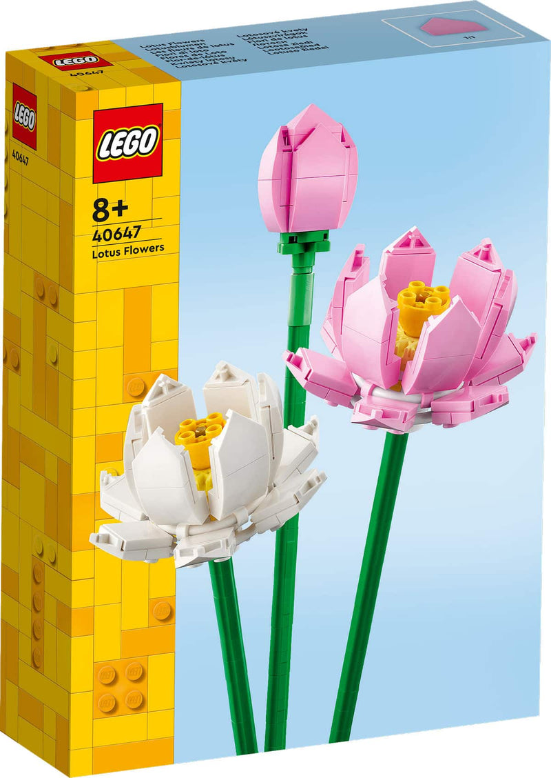 Afbeelding laden in galerijviewer, Lego iconic lotusbloemen - botanical collection - 40647
