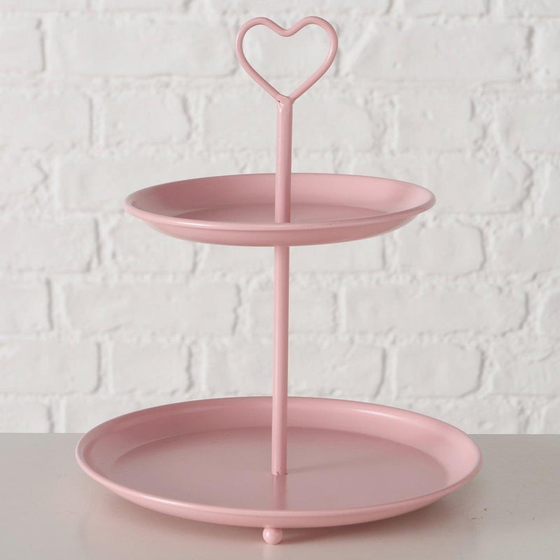 Afbeelding laden in galerijviewer, Boltze home etagã¨re posita roze ø21xh25cm
