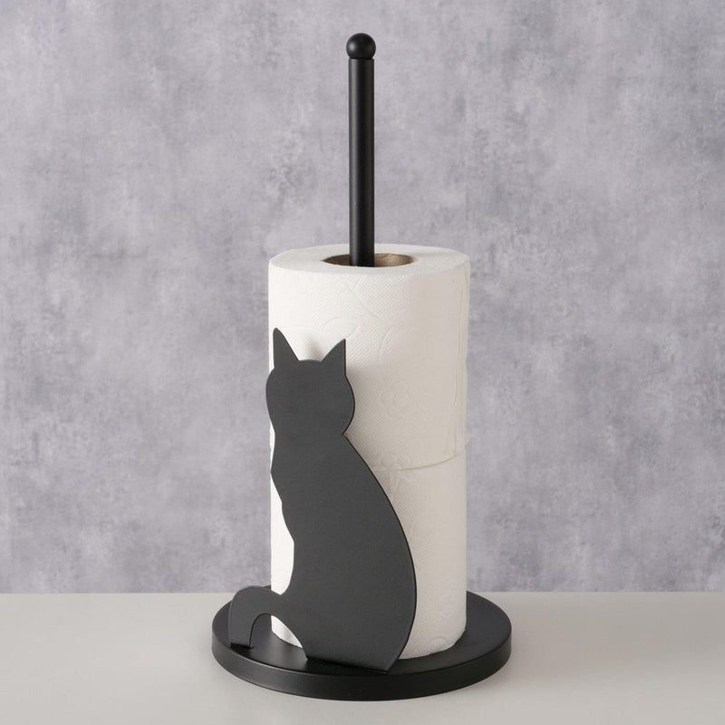Afbeelding laden in galerijviewer, Boltze home keukenrolhouder kat misu 15x15x31cm
