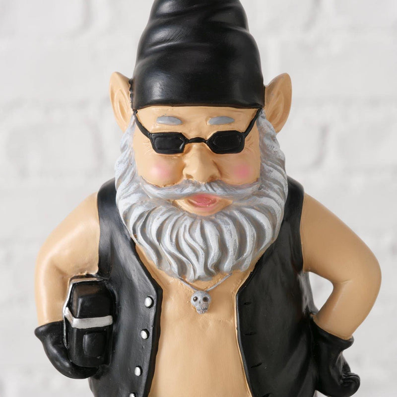 Afbeelding laden in galerijviewer, Boltze home figuur kabouter hardy 13x9,5x26,7cm
