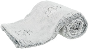 Trixie hondendeken nando softfleece lichtgrijs