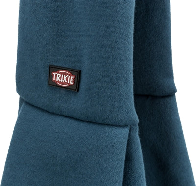 Afbeelding laden in galerijviewer, Trixie draagtas buikdrager sling blauw grijs
