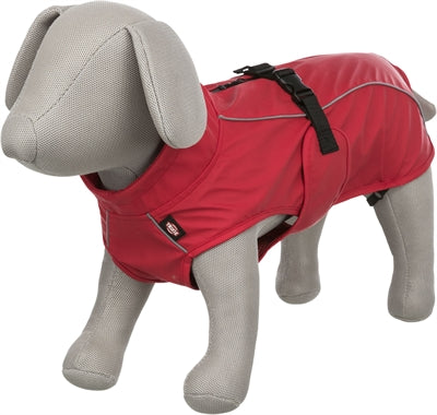Afbeelding laden in galerijviewer, Trixie regenjas hond vimy rood
