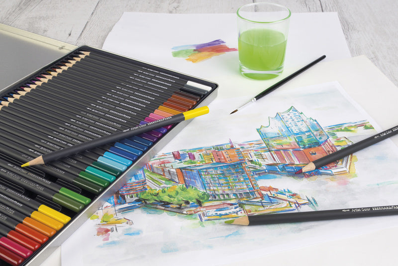 Afbeelding laden in galerijviewer, Eberhard faber aquarelpotlood - artist color - 36 stuks - metaaletui - ef-516036
