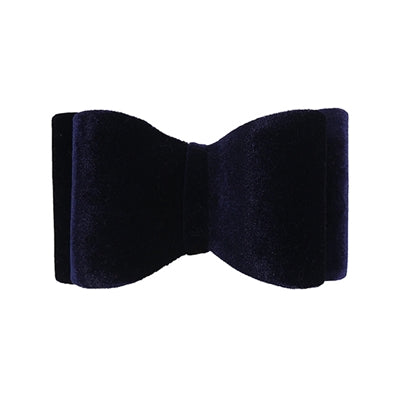 Afbeelding laden in galerijviewer, Cupid comet luxury vlinderstrik fluweel blauw
