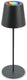 B.k.licht briloner - oplaadbare rgb tafellamp - snoerloze lamp - met touch dimbaar - voor binne en buiten - in hoogte verstelbaar - 36cm x 10,5 cm - antraciet