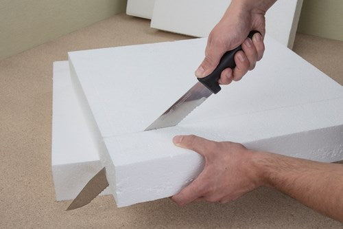 Afbeelding laden in galerijviewer, Wolfcraft professioneel isolatiemateriaalmes | 305mm | 1 stuk - 4097000
