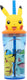 Pokémon 3d drinkfles met rietje , 360ml