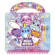 Mini mymy totum kawaii dieren designer vakantie doeboek, tekenen schrijven en stickeren incl. 3 gelpennen en sjablonen, 25-delige set, creatief speelgoed jongens en meisjes vanaf 3 jaar