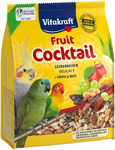 Vitakraft parkiet agapornis fruit cocktail delicacy fruits nuts
