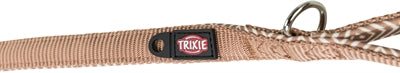 Afbeelding laden in galerijviewer, Trixie Hondenriem boho ruiten premium met neopreen karamel
