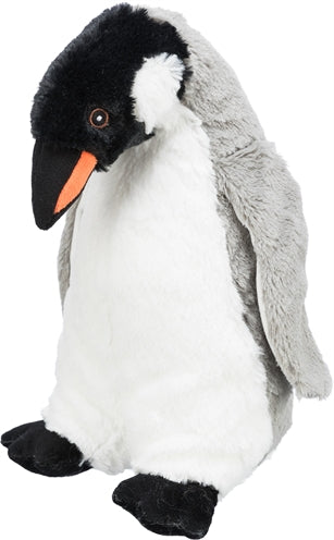 Afbeelding laden in galerijviewer, Trixie Be eco pinguin erin pluche gerecycled zwart wit grijs
