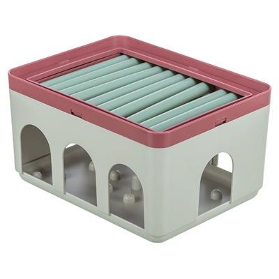 Afbeelding laden in galerijviewer, Trixie cat activity rod box wit bordeaux
