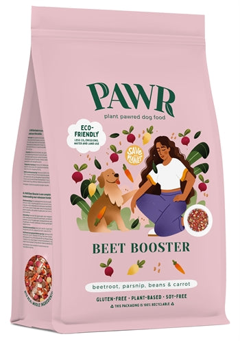 Afbeelding laden in galerijviewer, Pawr Plantaardig beet booster rode biet pastinaak bonen wortel
