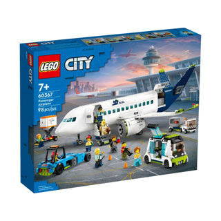 Afbeelding laden in galerijviewer, Lego city passagiersvliegtuig vliegtuig speelgoed set - 60367
