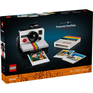 Afbeelding laden in galerijviewer, Lego ideas polaroid onestep sx-70 camera vintage bouwpakket voor volwassenen 21345
