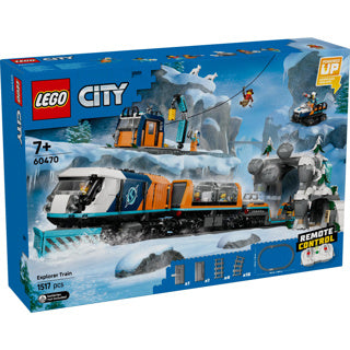 Lego city onderzoekstrein op de noordpool voertuig speelgoed - 60470