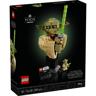 Afbeelding laden in galerijviewer, Lego star wars yoda buste bouwpakket voor volwassenen - 75438
