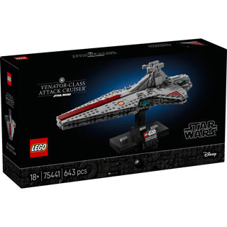 Afbeelding laden in galerijviewer, Lego star wars venator-class attack cruiser - bouwpakket voor volwassenen en decoratie - 75441
