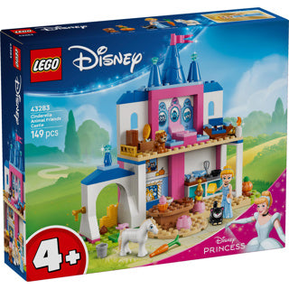 Afbeelding laden in galerijviewer, Lego ® ǀ disney princess assepoesters kasteel met dierenvriendjes - bouwspeelgoed voor kinderen met assepoester en 4 dieren - 43283
