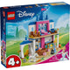Lego ® ǀ disney princess assepoesters kasteel met dierenvriendjes - bouwspeelgoed voor kinderen met assepoester en 4 dieren - 43283