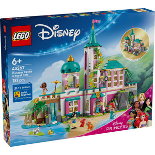 Afbeelding laden in galerijviewer, Lego ® disney prinsessenkasteel en koninklijke huisdieren - 43267
