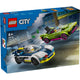 Lego city 60415 politiewagen en snelle autoachtervolging