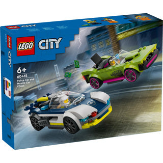 Afbeelding laden in galerijviewer, Lego city 60415 politiewagen en snelle autoachtervolging
