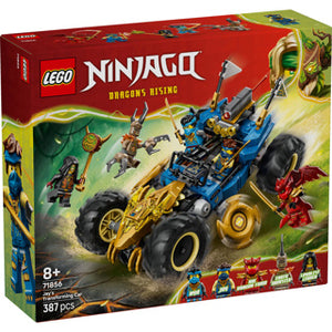 Lego ninjago - jay's transformerende auto constructiespeelgoed (71856)