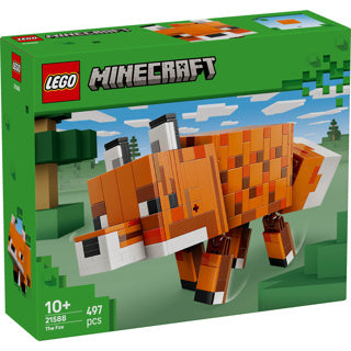 Afbeelding laden in galerijviewer, Lego minecraft de vos kinderkamer decoratie en dieren speelgoed voor kinderen - 21588
