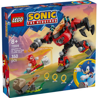 Afbeelding laden in galerijviewer, Lego ® sonic the hedgehog™ knuckles vs. dr. eggman egg crusher mecha - 77005
