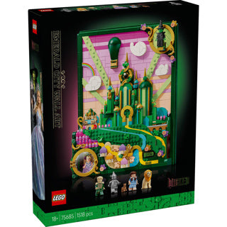 Afbeelding laden in galerijviewer, Lego - emerald city muurkunst - wicked - 75685
