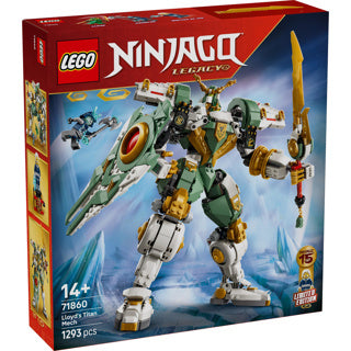 Afbeelding laden in galerijviewer, Lego ® ninjago® 15-jarig jubileum: lloyds reusachtige mecha speelgoed 71860
