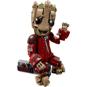 Lego marvel super heroes - groot in ravager jumpsuit constructiespeelgoed (76341)