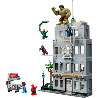 Lego super heroes 76350 spiderman tegen hulk