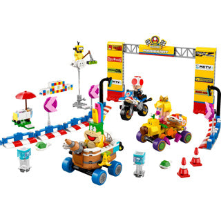 Afbeelding laden in galerijviewer, Lego super mario 72036 mario kart baby peach en grand prix set
