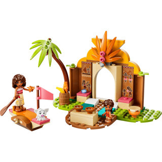 Lego ǀ disney vaiana dorpshuis en boot bouwbaar speelgoed voor kinderen met dieren figuur 43282