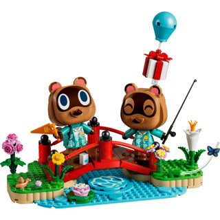 Afbeelding laden in galerijviewer, Lego animal crossing dagje vrij met timmy en tommy game speelgoed voor kinderen 77059
