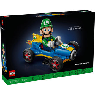 Afbeelding laden in galerijviewer, Lego super mario kart™ – luigi mach 8 - 72050
