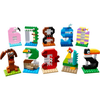 Afbeelding laden in galerijviewer, Lego classic 40807 - verjaardagscijfers
